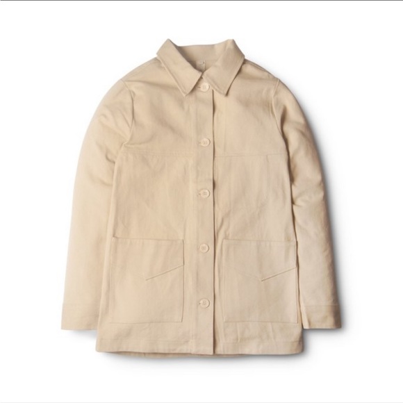 NWT Goumi Canyon Coat Tan Canvas - Picture 4 of 11